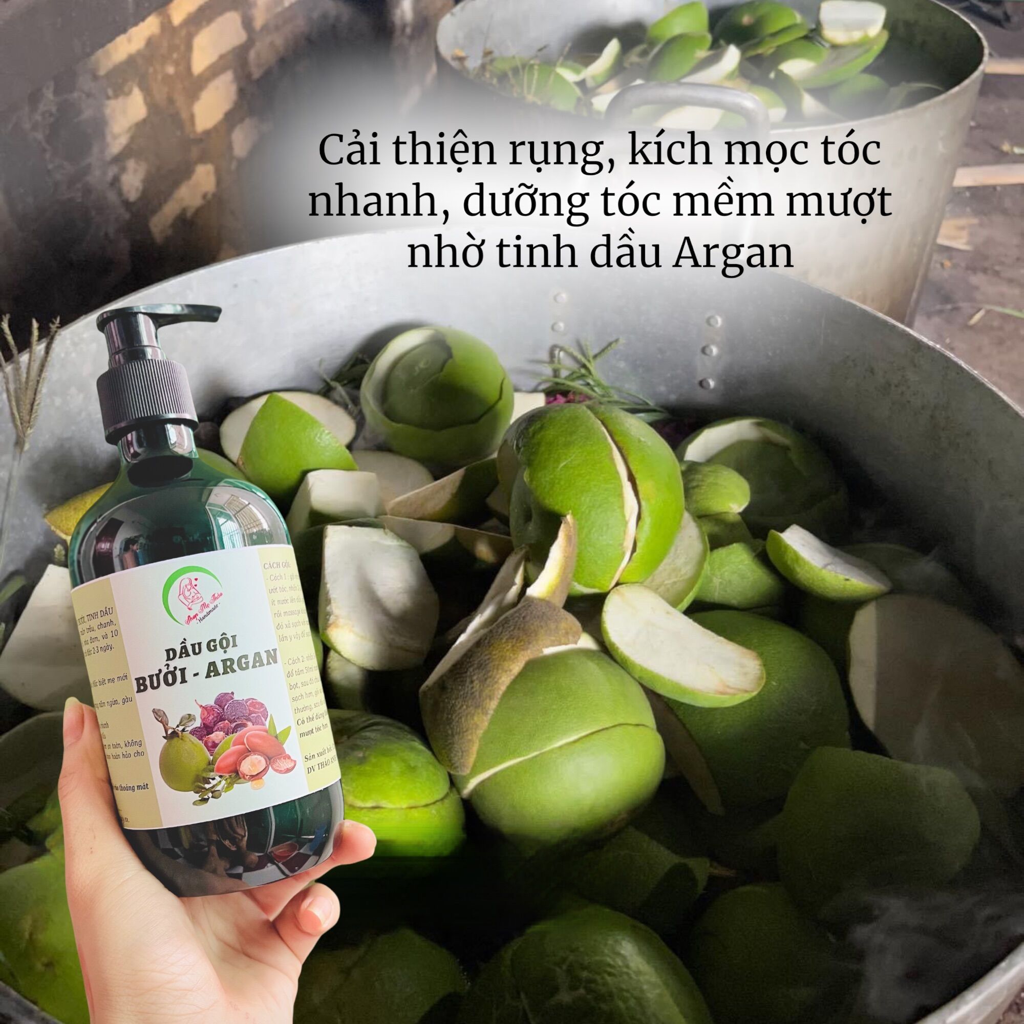 DẦU GỘI BƯỞI ARGAN