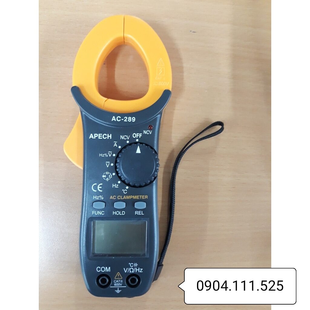 Ampe kìm đo dòng ac apech ac-289