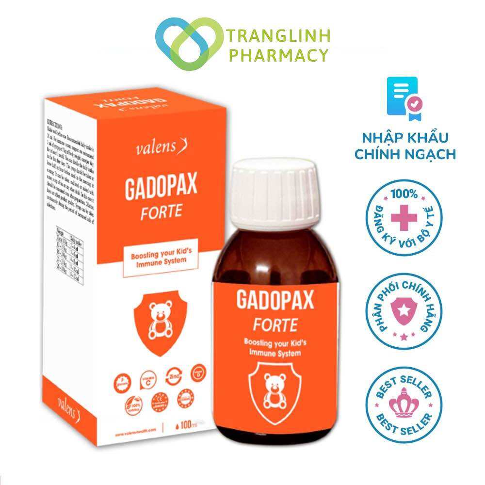 Gadopax Forte - Hỗ trợ tăng cường sức đề kháng của cơ thể chai 100mL