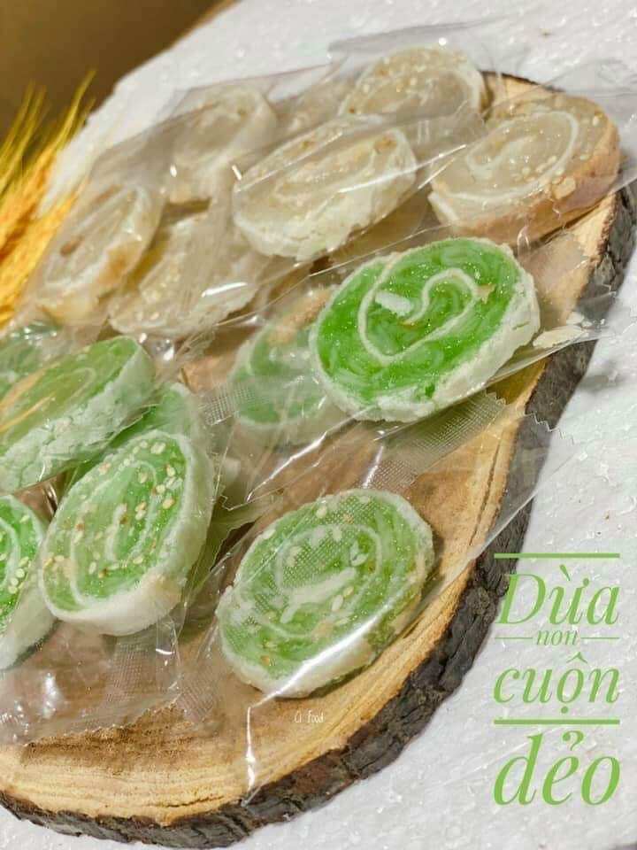 500g kẹo dừa non cuộn