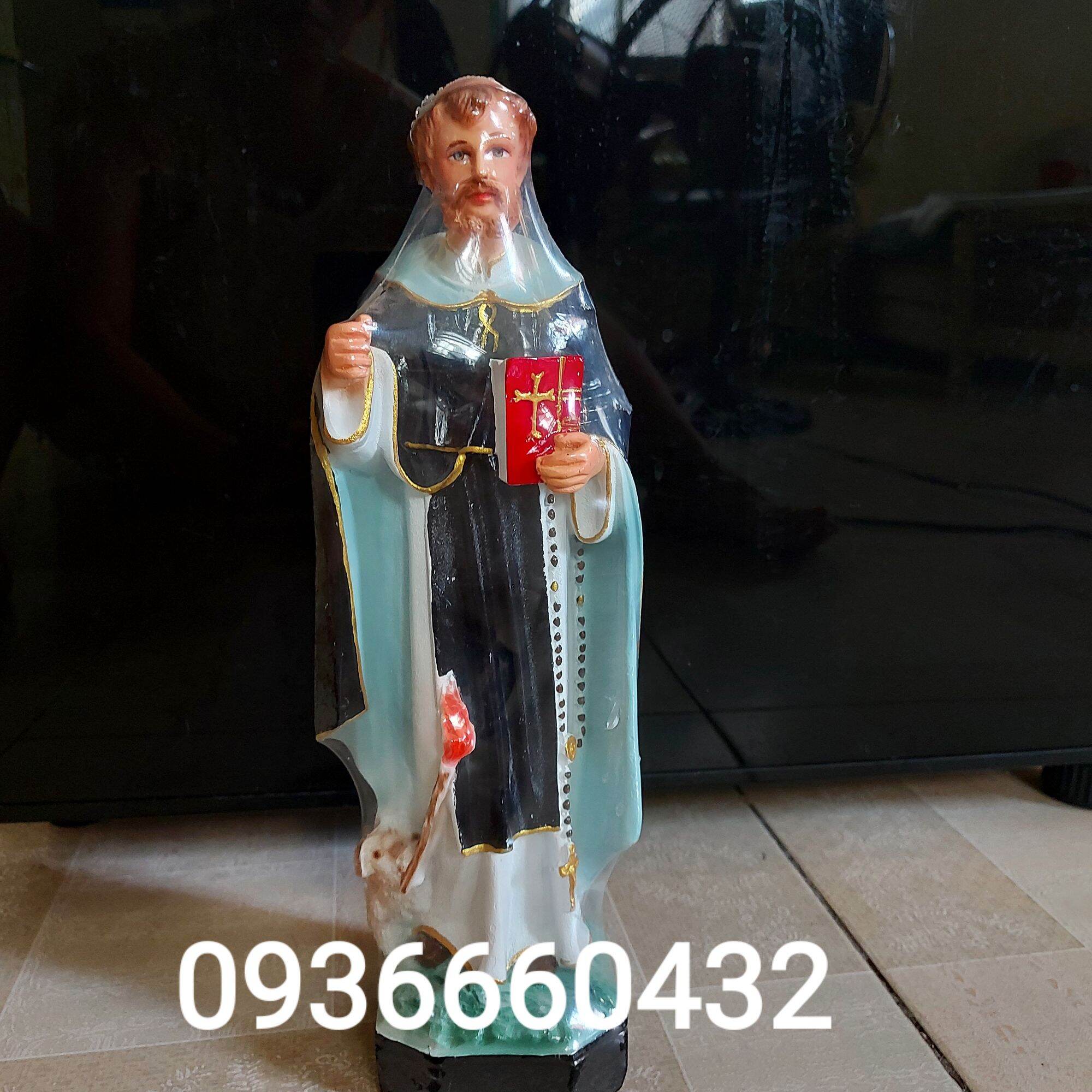 TƯỢNG CÔNG GIÁO THÁNH ĐA MINH 15CM 30CMPOLYCOMPOSITE