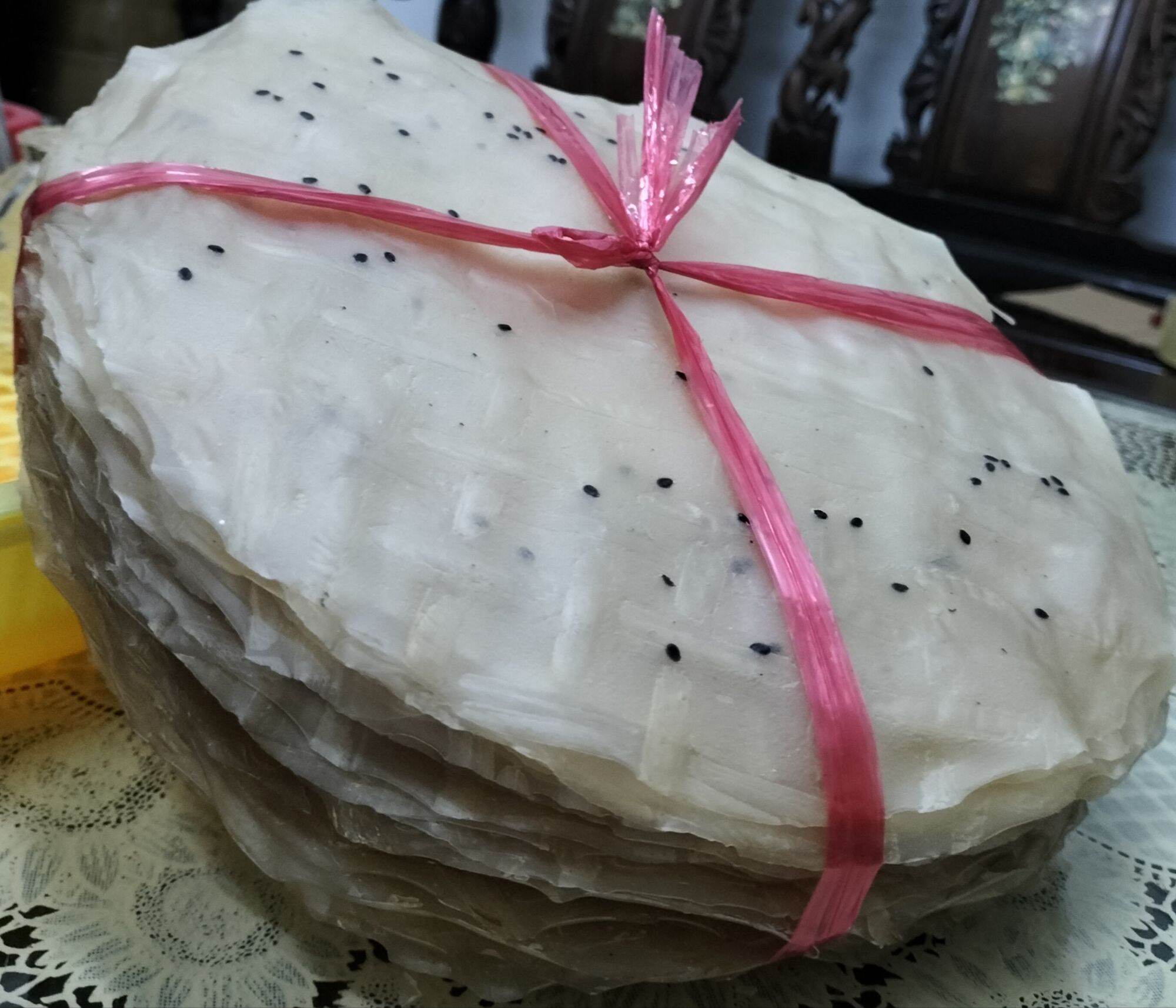 Bánh tráng nướng hành đà lạt ( 1 kg khoảng 28 bánh)