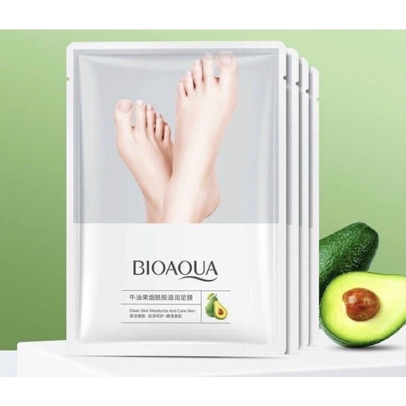 Mặt nạ dưỡng ẩm da chân bơ bioaqua