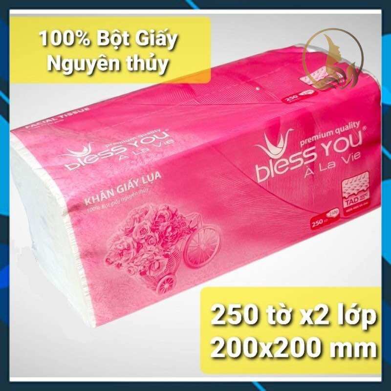 Khăn đa năng softpack -Bless you alavai 250 tờ