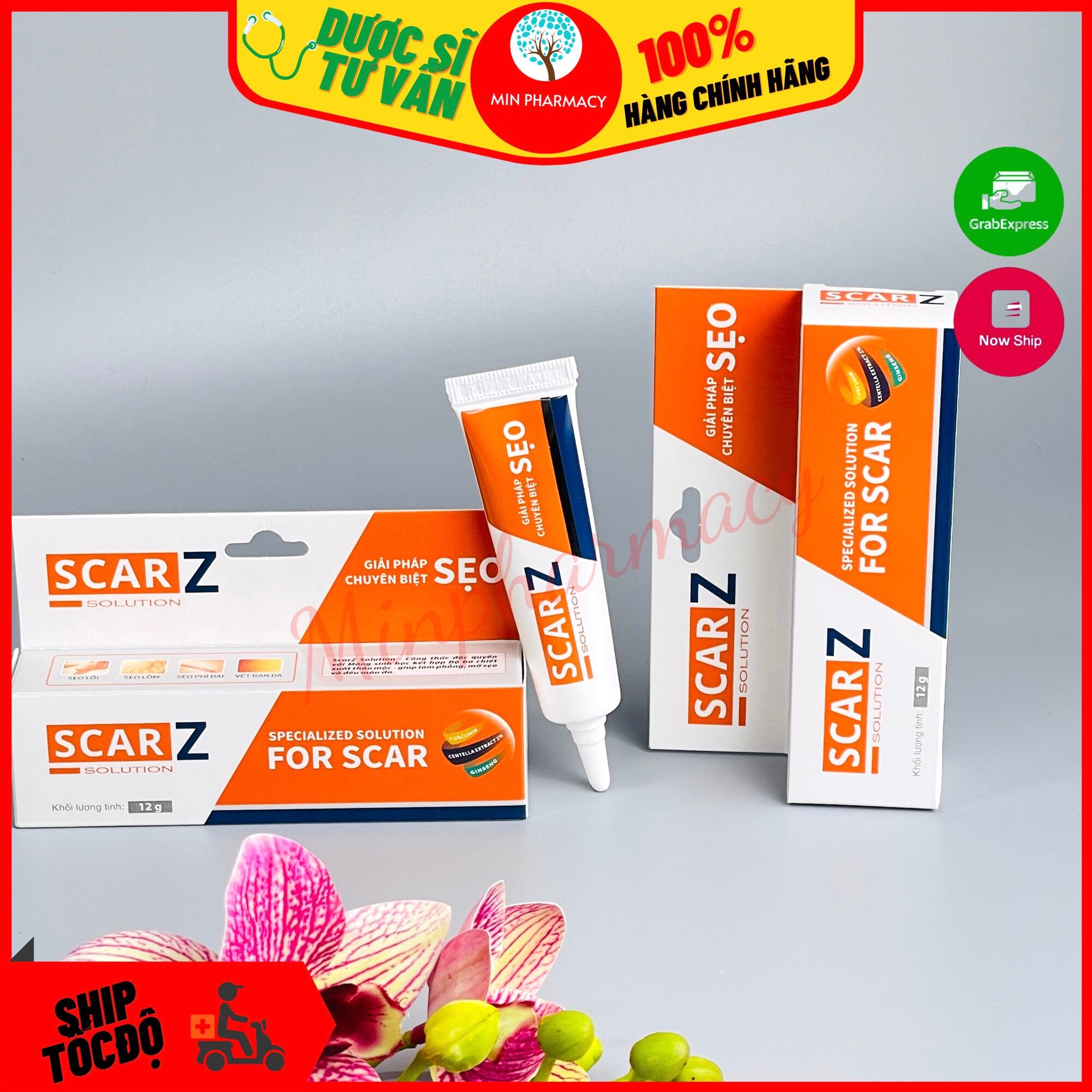 Kem Dưỡng Mau Liền Sẹo Rohto SCARZ 12g - Minpharmacy