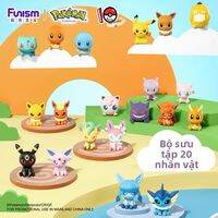 Phụ Kiện Ô Tô Hình Pokémon Minions Qiu Li Series 3 Dragonite và Gengar