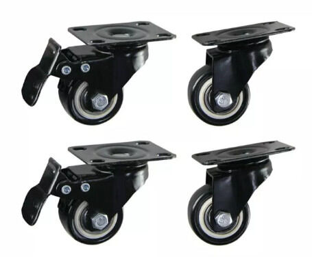 Bánh xe 5 phân, 50mm, 2 in, bánh xe loa kéo