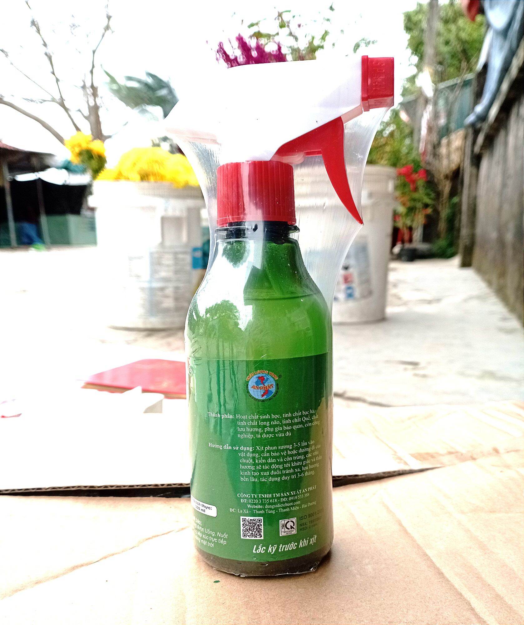 DŨNG SĨ ĐUỔI CHUỘT AN PHÁT chai 300 ml