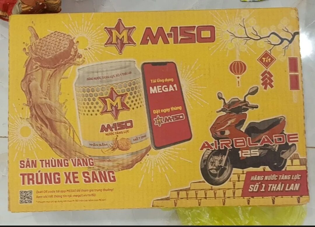 Nước tăng lực thái lan M150