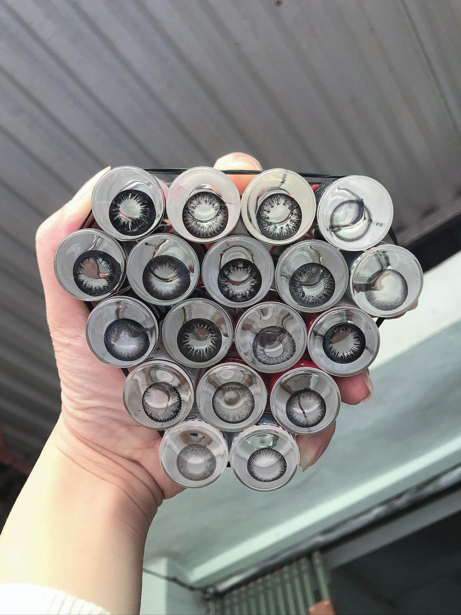Lens + khay gương mini