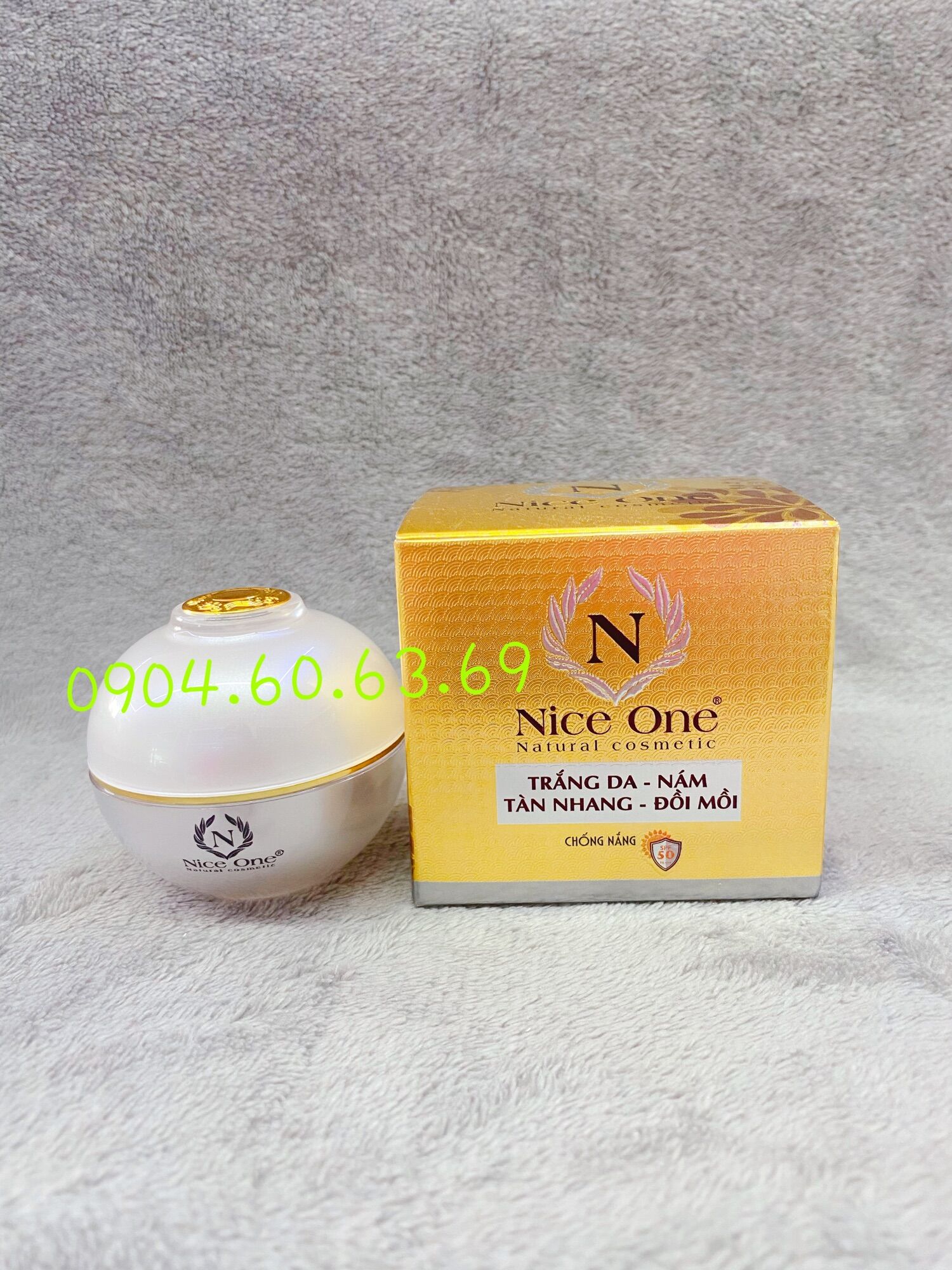 Kem NICE ONE 20g Trắng Da - Nám - Tàn Nhang - Đồi Môi NICEONE