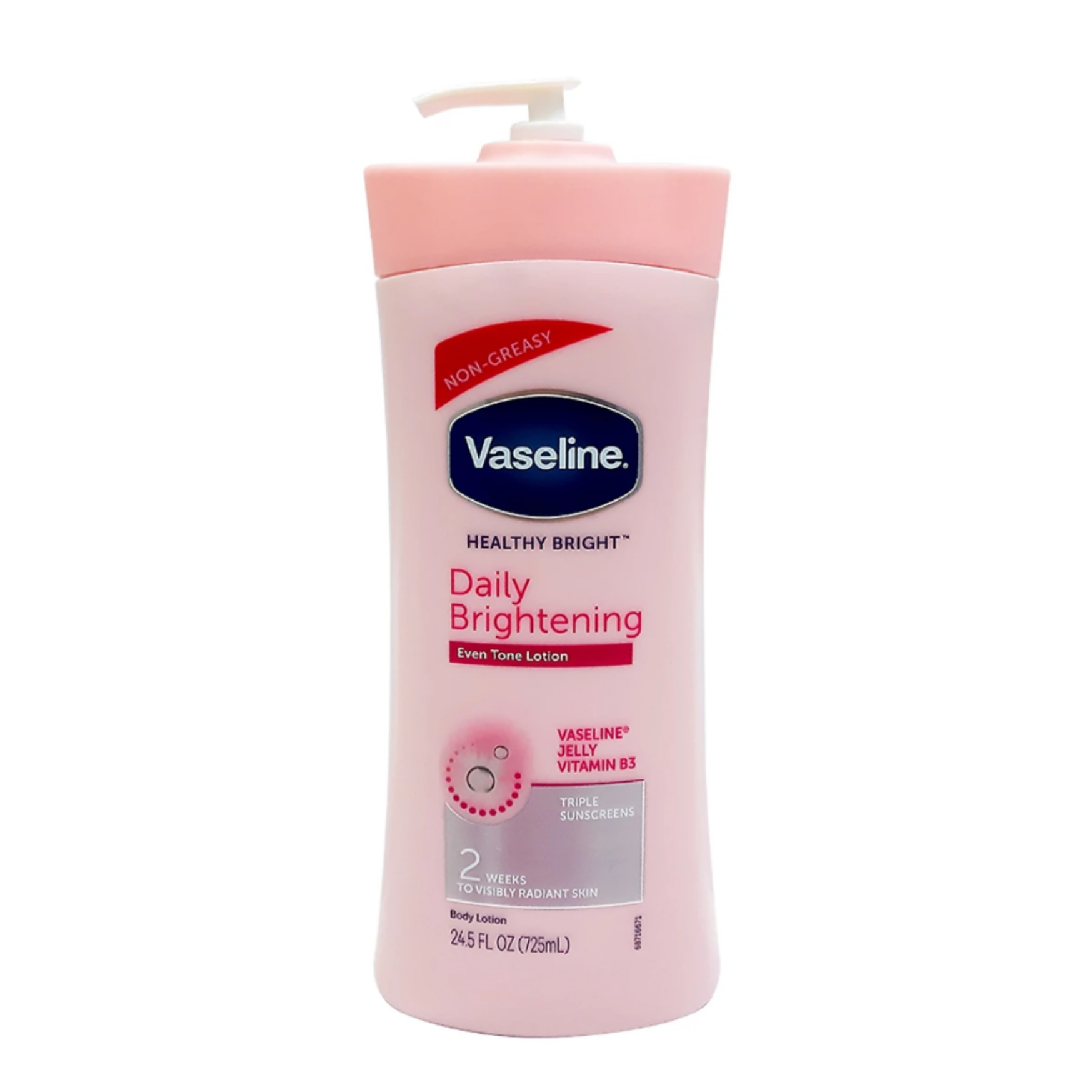 [Date 2024] Sữa dưỡng thể trắng da Vaseline Healthy White UV Lightening 725ml mẫu nội địa Mỹ, Pomax, dưỡng trắng, dưỡng ẩm, chống nắng, mịn màng, thấm nhanh, thơm nhẹ.