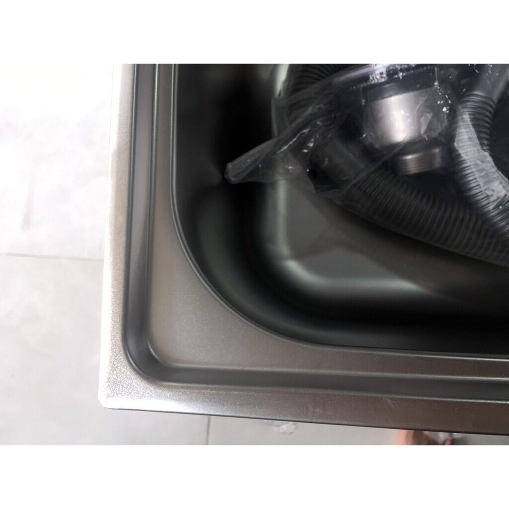 Combo chậu chén dập 2 hố + vòi rửa chén( có kèm bộ xả)