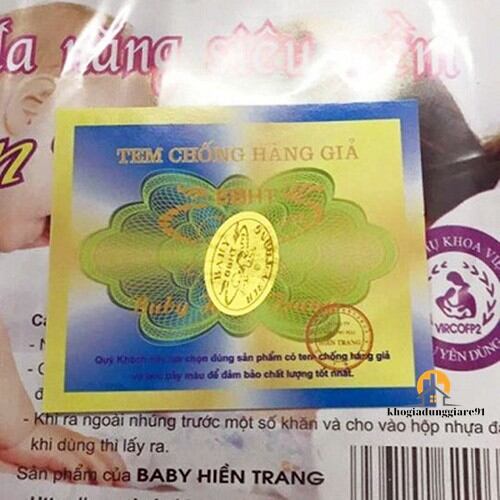BỊCH KHĂN VẢI KHÔ ĐA NĂNG HIỀN TRANG 200GR