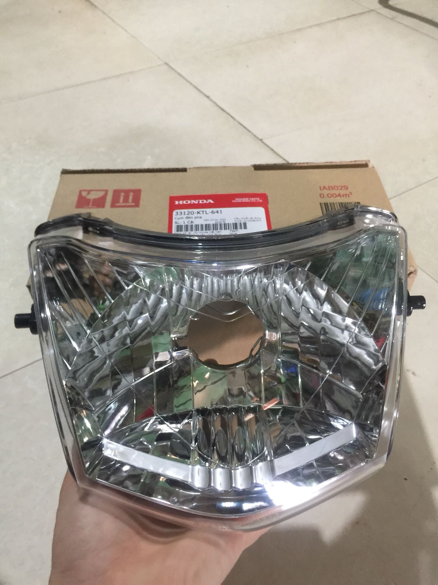 Pha đen RS HONDA chính hãng
