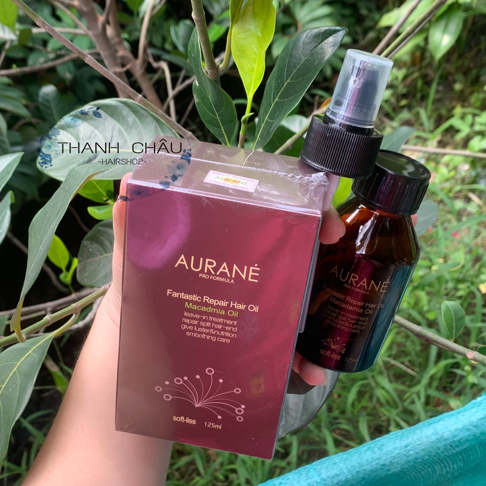 Tinh dầu dưỡng tóc Aurane 125ml