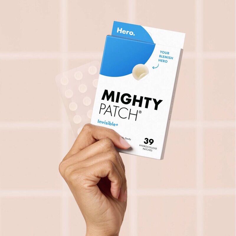 Miếng dán mụn Hero Cosmetics Mighty Patch (Original, Invisible, Variety, Micropoint for Blemishes, Dark Spots)