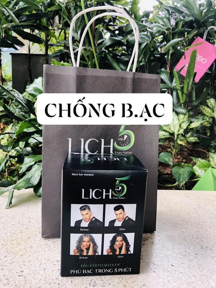 Dầu gội thảo dược phủ bạc tóc