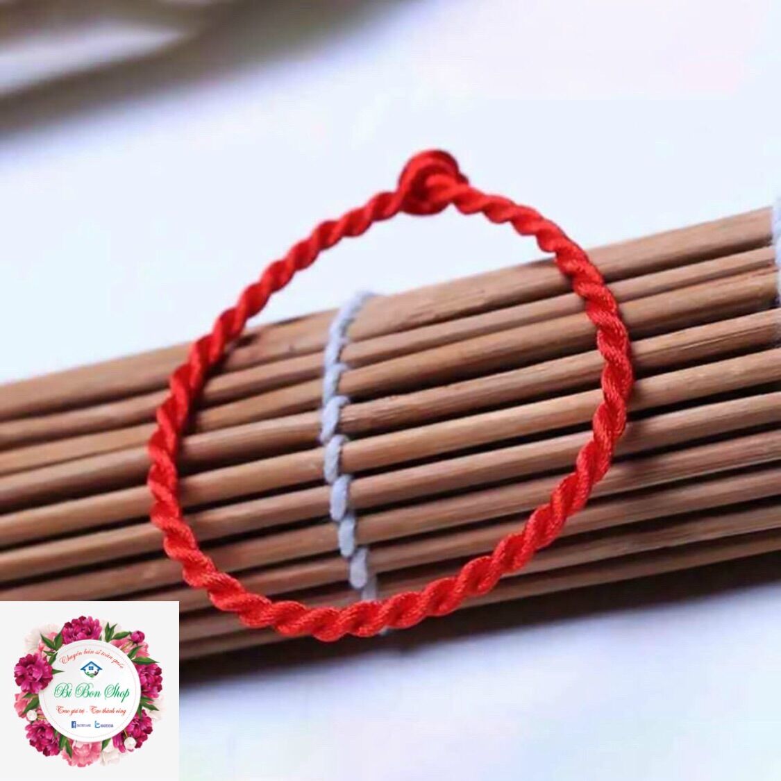 VÒNG TAY CHỈ ĐỎ SIZE 1.5mm