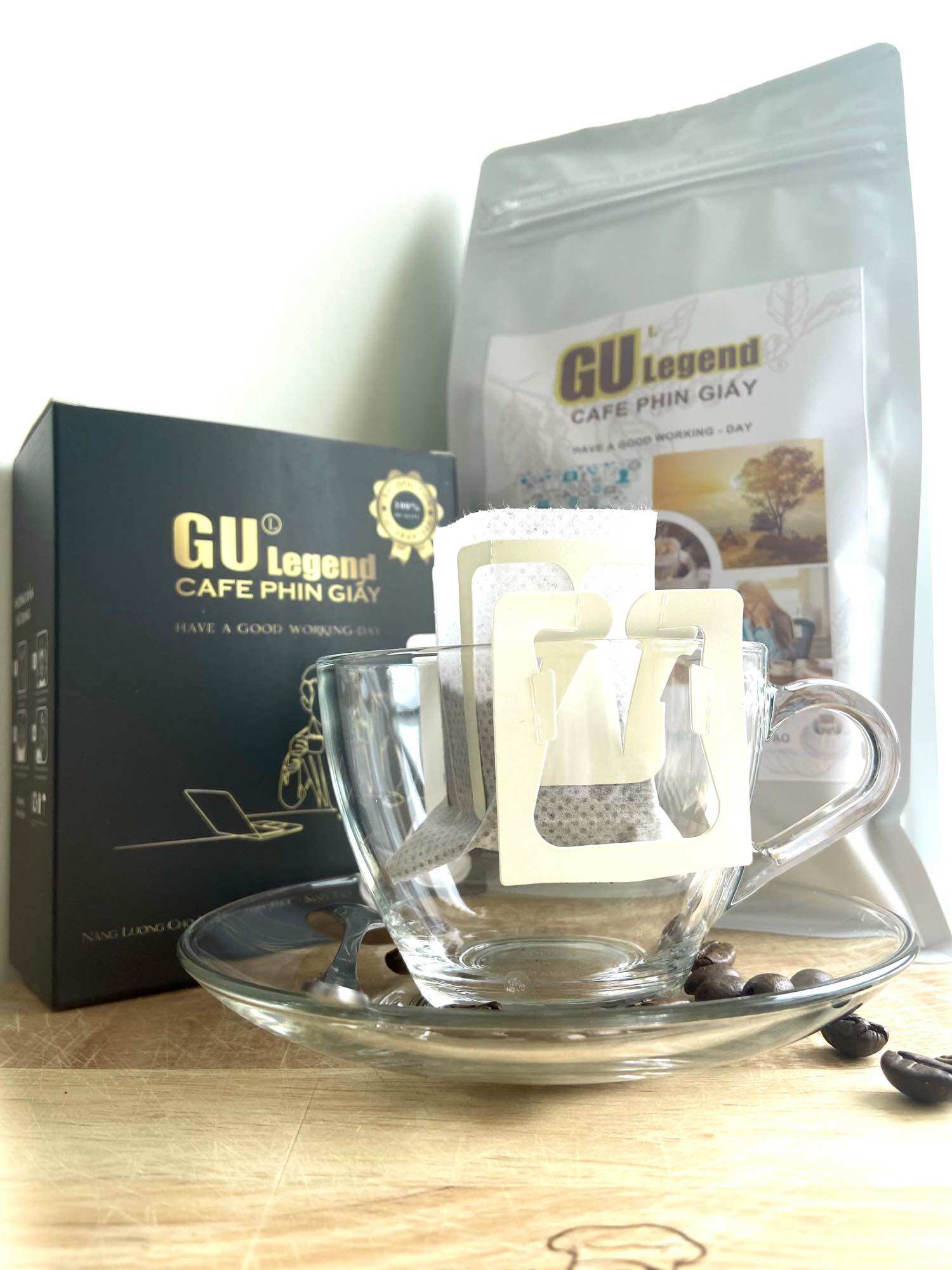 Cafe Phin Giấy GU Legend