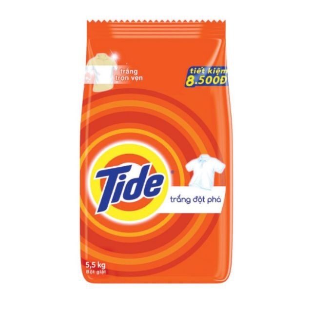 Bột giặt tide trắng đột phá - 5.3kg