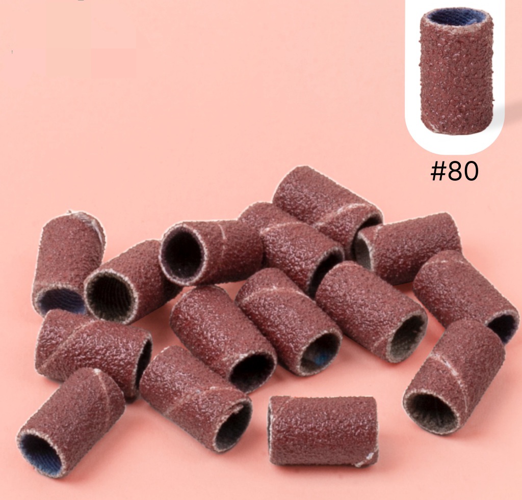 ĐẦU MÀI GIẤY NHÁM CHÀ MÓNG ( SET 15 CÁI )