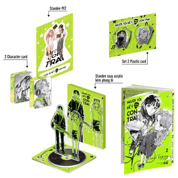 Người Tôi Để Ý Không Phải Con Trai - Tập 2 - Bản Sưu Tầm - Tặng Kèm 1 Standee PET + 2 Character Card + Set 2 Plastic Card + 1 Standee Acrylic Kèm Phong Bì