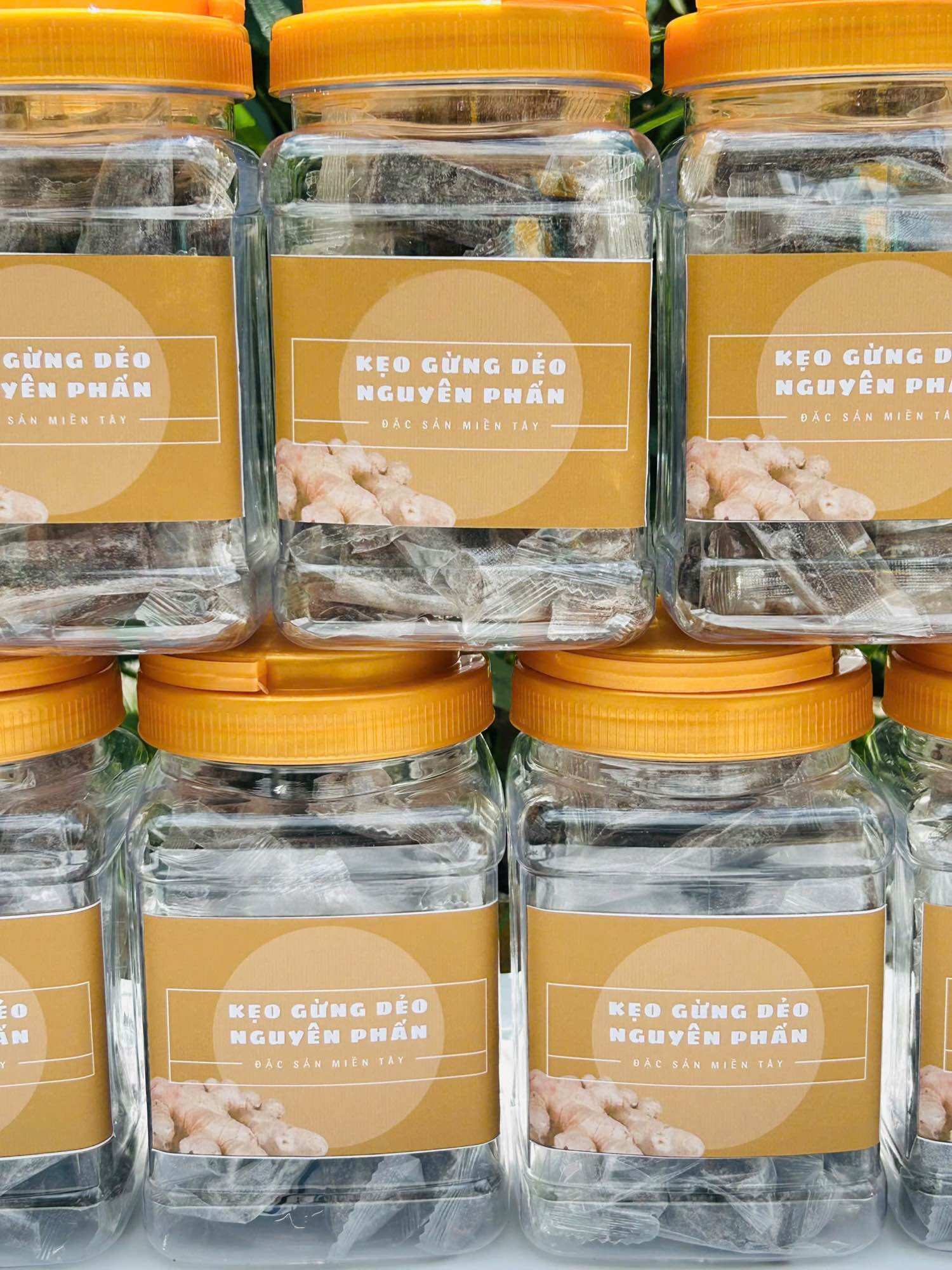 KẸO GỪNG DẺO NGUYÊN PHẤN 500g