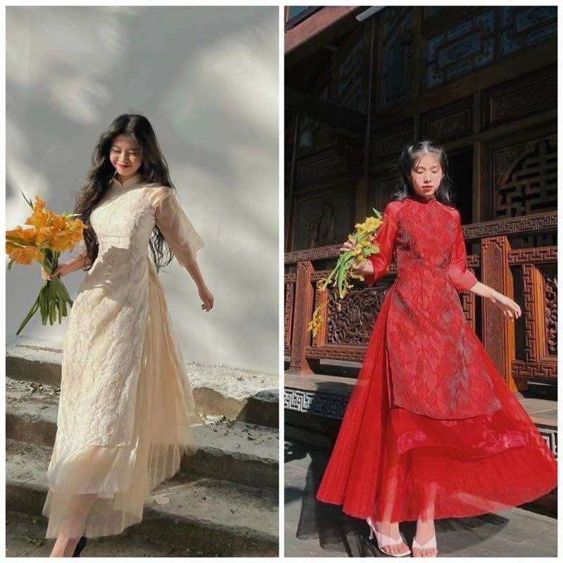 (SHOP TÁO ĐỎ BIGSIZE 50KG ĐẾN 90KG) set áo dài tay suông lửng hoạt tiết nổi
