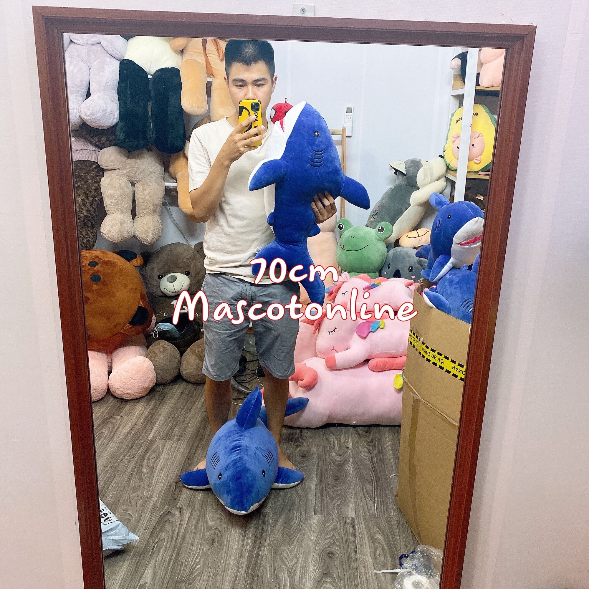 THÚ BÔNG CÁ MẬP CO GIÃN BỐN CHIỀU BABY SHARK