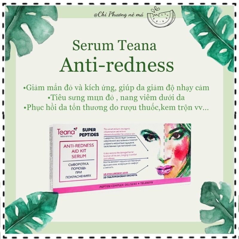 Serum teana anti redness