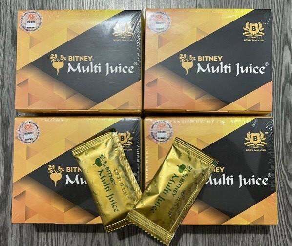 Trà Hòa Tan MULTI JUICE - Nước trái cây hỗn hợp dạng hòa tan (1 hộp 10 gói)