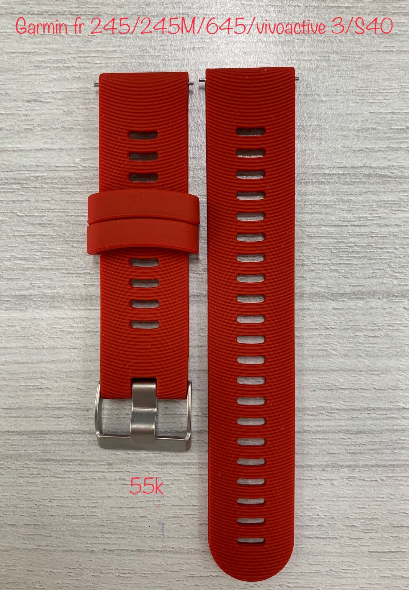 Dây đeo đồng hồ garmin fr 245/245m/645/vivoactive 3/approach s40/venu/fr54