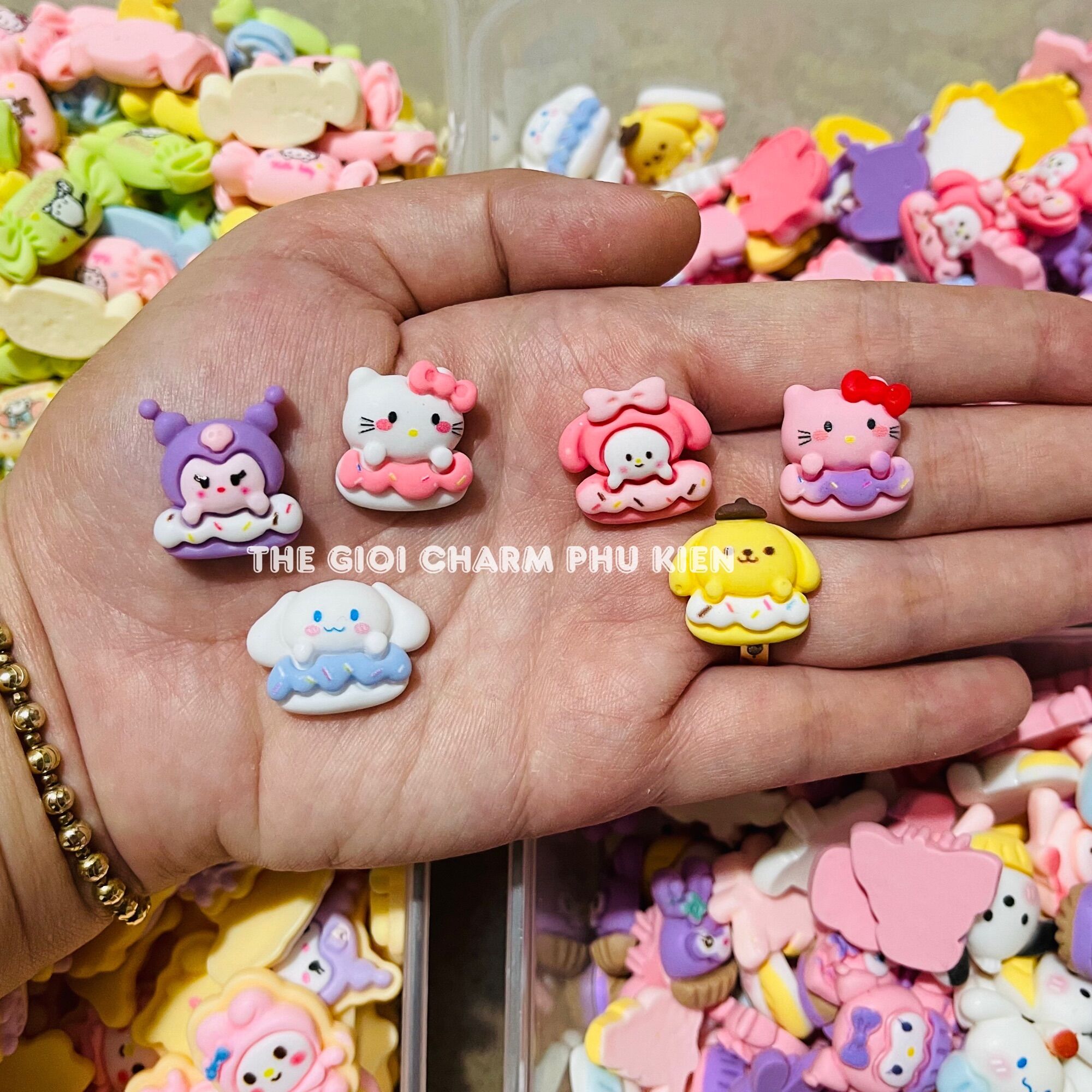 Set 100 charm THEO MẪU đẹp xinh
