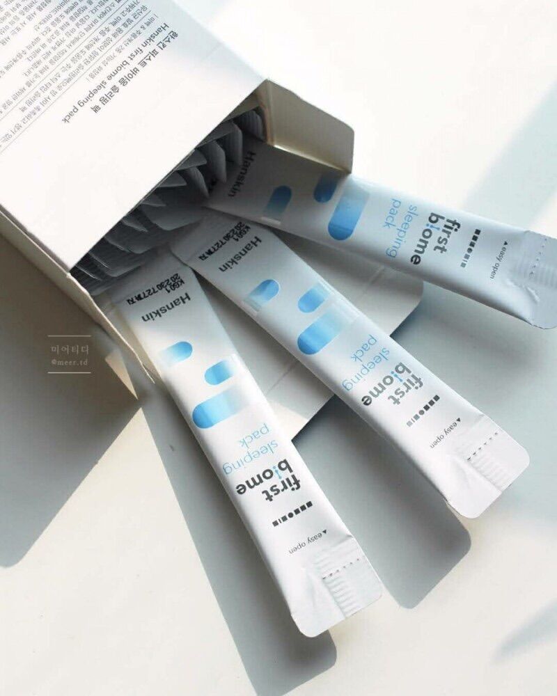 [HCM]Mặt Nạ Ngủ Ngậm Nước Hanskin First Biome Sleeping Pack 4ml