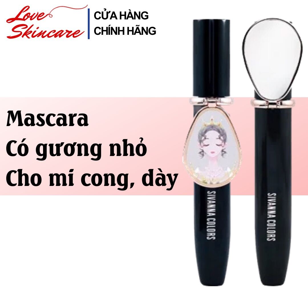 Mascara Sivanna Color Density Magic Mirror HF924 Dày Mi , Cong Mi