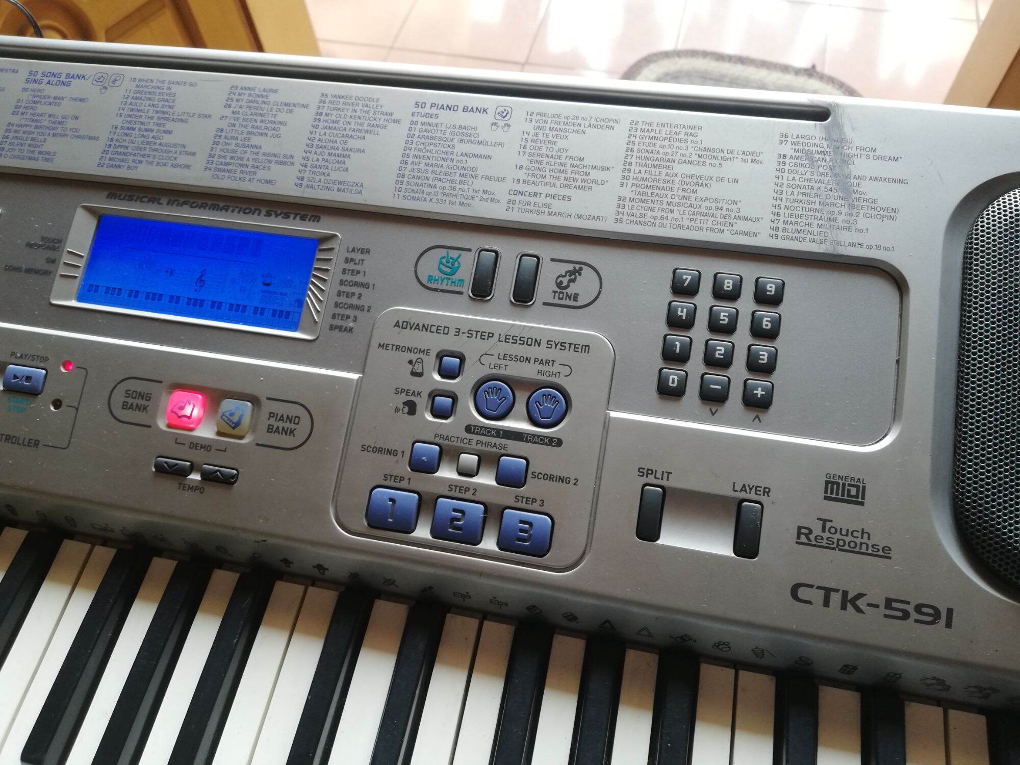 Đàn organ Casio CTK 591