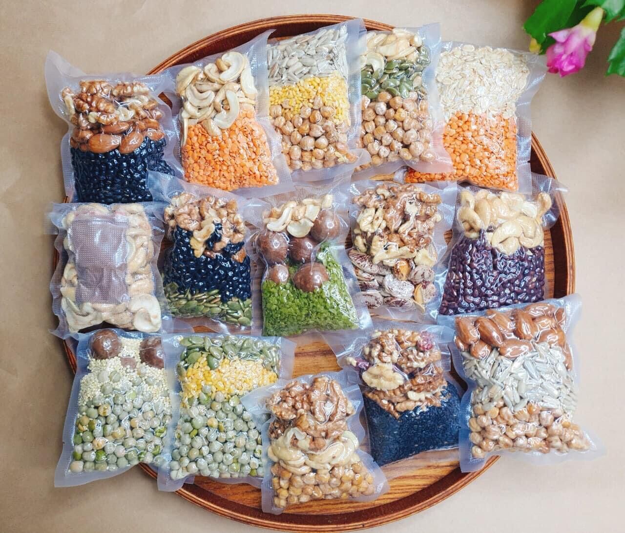 5 set mix hạt làm sữa siêu ngon