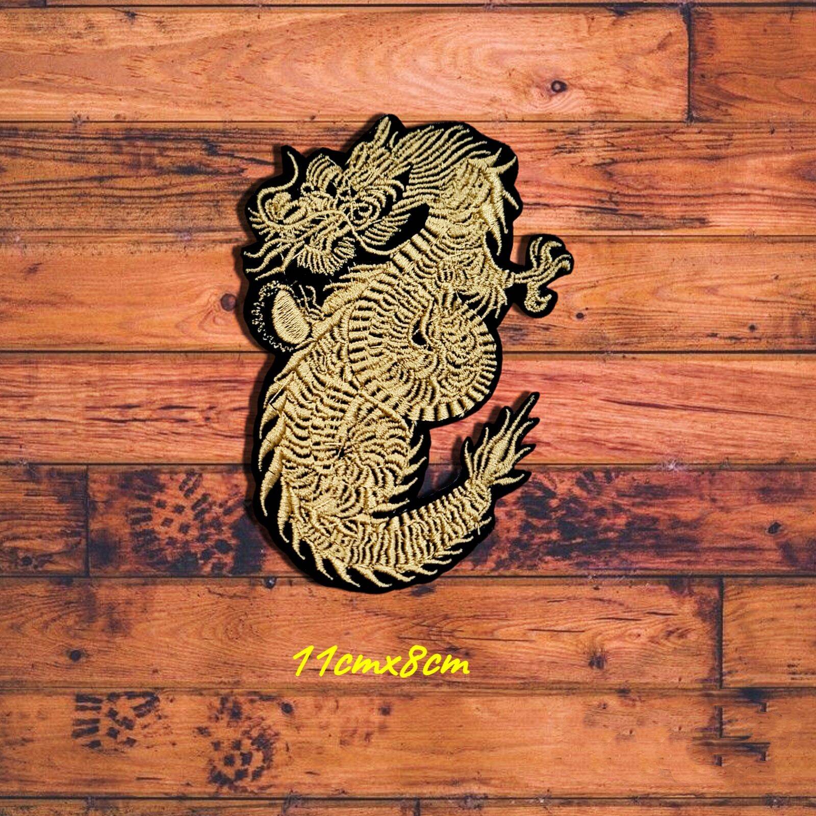 (Ảnh Thực Tế 100%) Sticker Dán Thêu Uỉ Hình Con Rồng MS84688