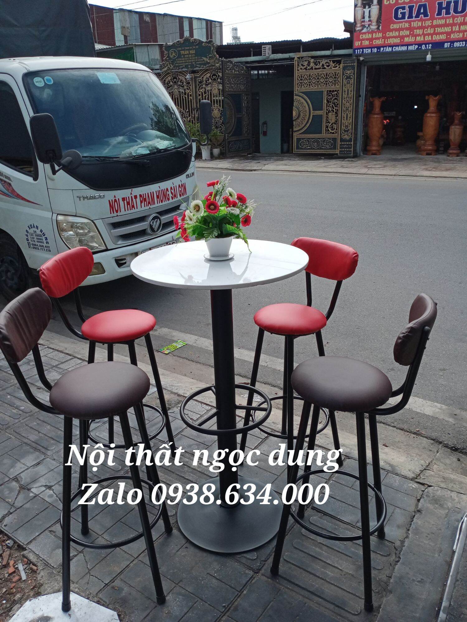 ghế quầy bar nệm