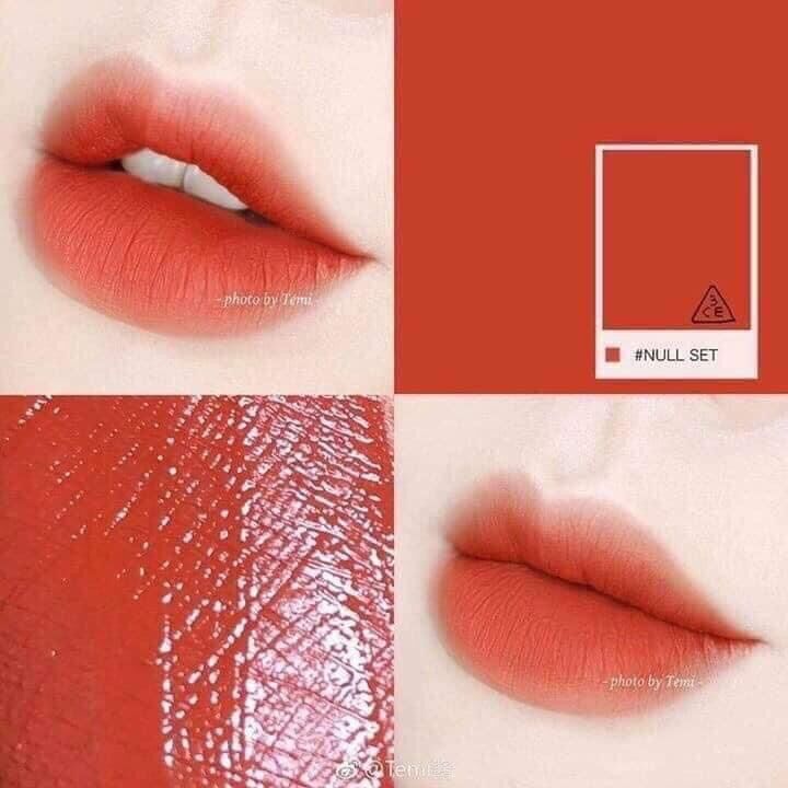 Son 3CE Null Set – Soft Lip Lacquer
