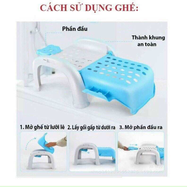 Ghế gội đầu đa năng
