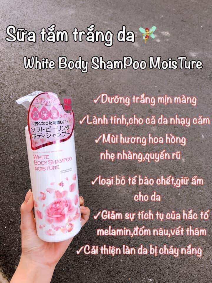 Sữa tắm trắng Manis White Body Shampoo Nhật Bản