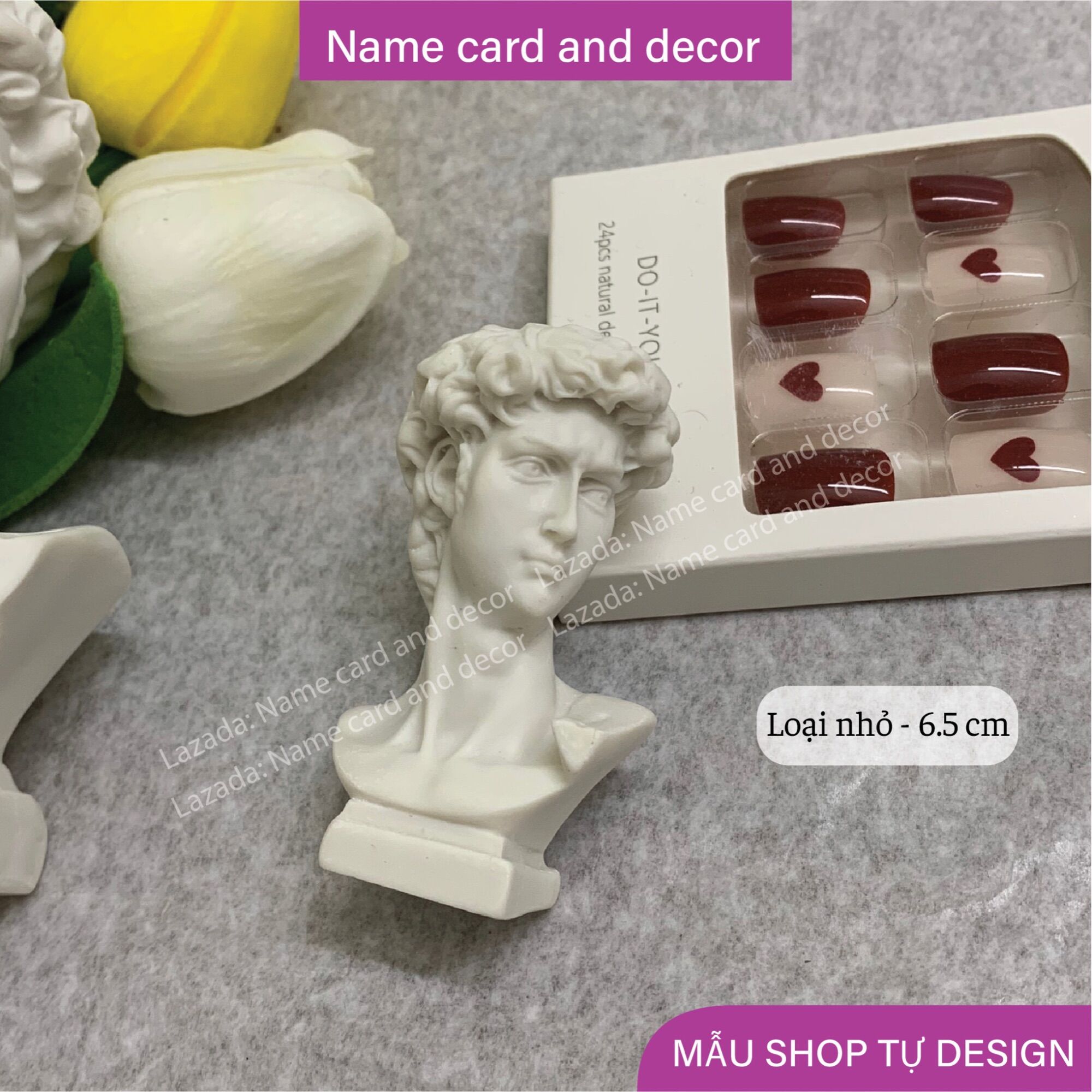 Tượng david decor, đạo cụ chụp ảnh, phong cách bắc âu