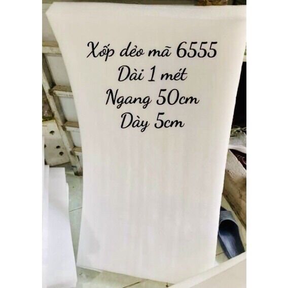 Xốp tấm bó hoa, cắm hoa, dài 1met x50cm