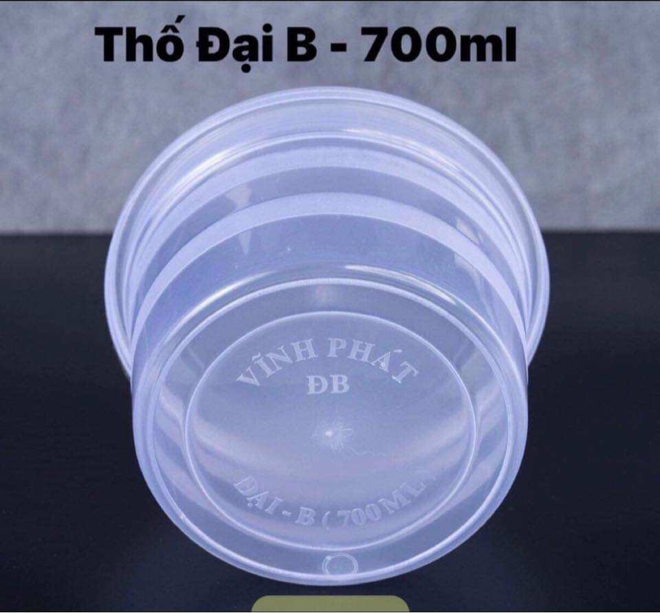 [Combo lốc 5 cái] Thố nhựa Vĩnh Phát, 1000ml, 700ml, 500ml 250ml