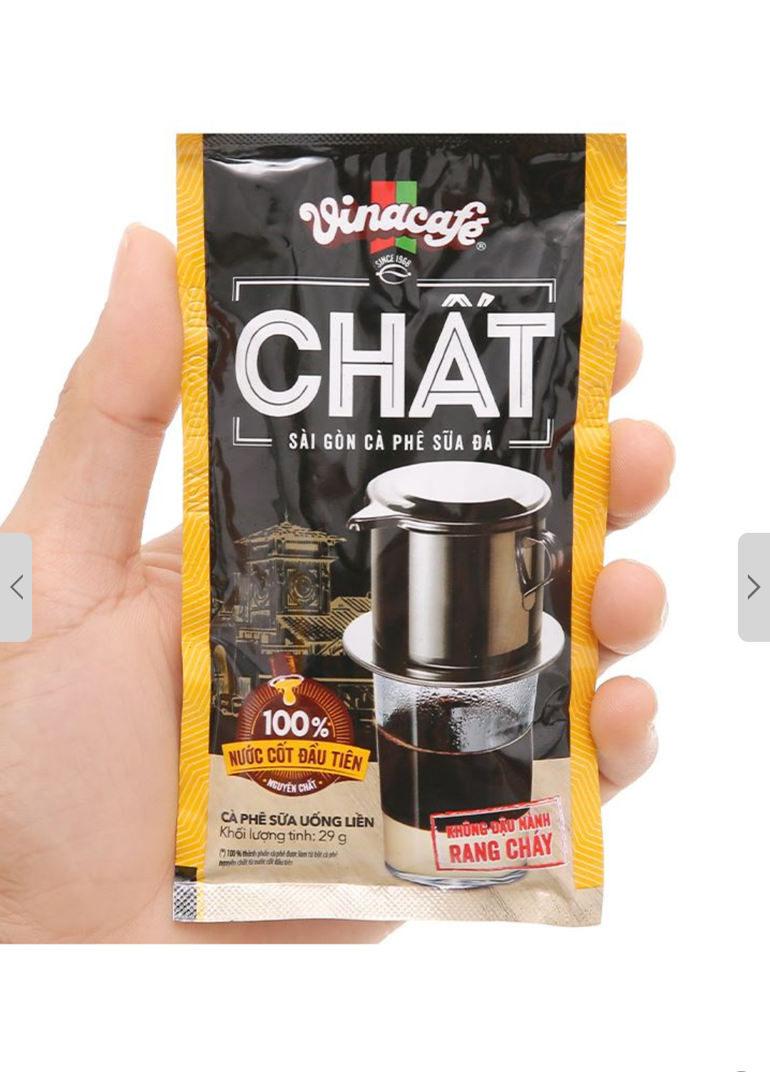 Cà Phê Sữa Vinacafe Chất Thơm Ngon Đậm Vị (10gói x 29gram) DATE MỚI