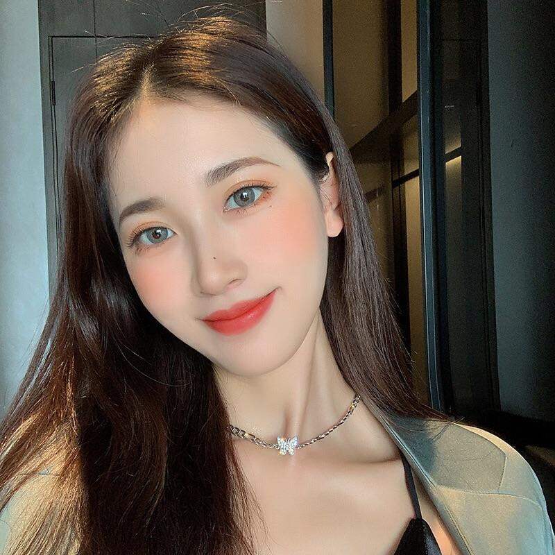 Vòng cổ choker hình bướm đính đá lấp lánh xinh xắn