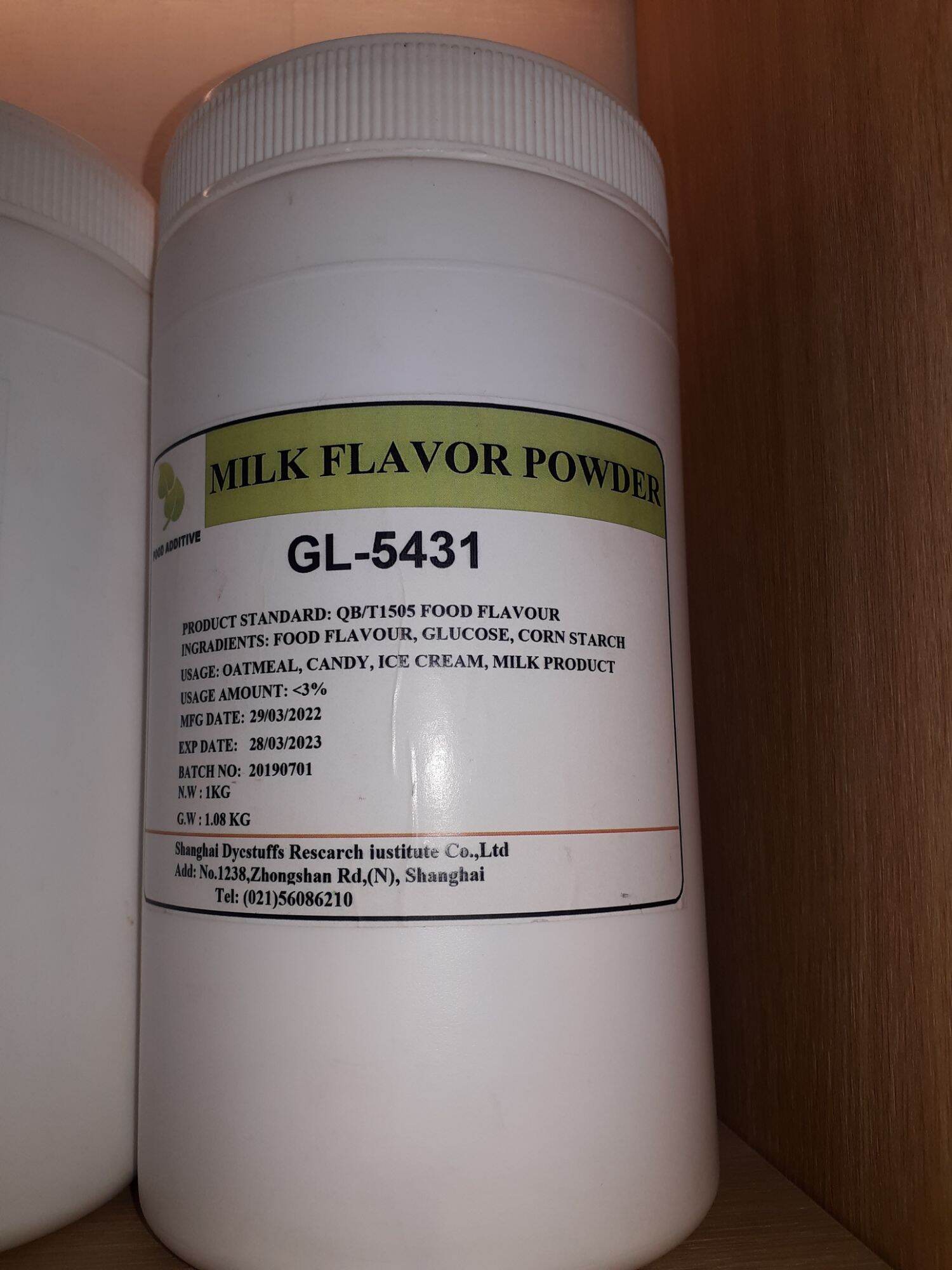 Bột hương sữa GL-5431 hộp 1kg
