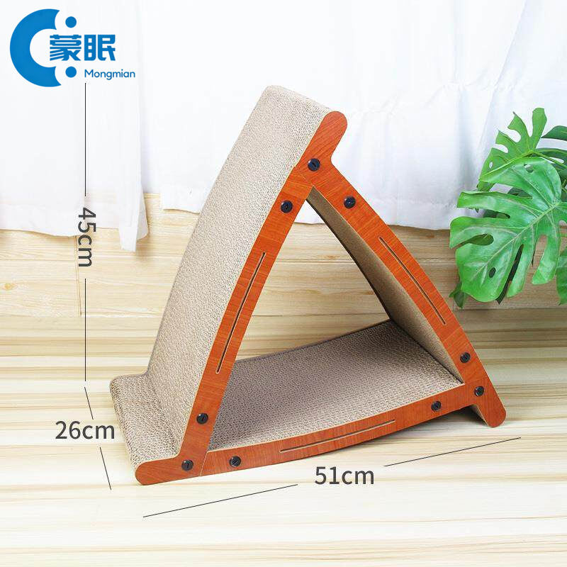 MENGMIAN | Scratching Board with Cat Bed Durable Corrugated Paper Giá 292,000 Đồng*Miễn phí vận chuyển